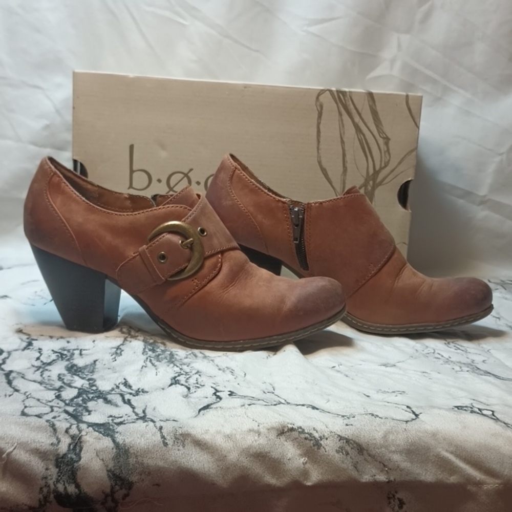 b.o.c. Women's Brown Heeled Shoes
